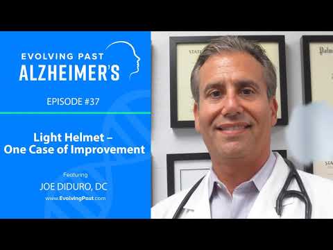 Light Helmet - One Case of Improvement of Cognitive Impairment