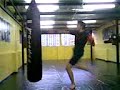 Doing some drills before lesson