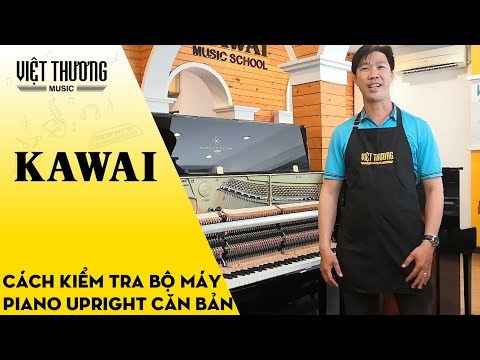 Cách kiểm tra bộ máy Piano Upright căn bản