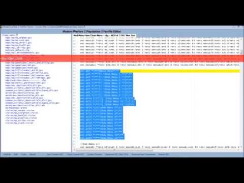 how to make a mw2 cfg patch