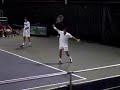 Tim Henman practicing at Legg Mason 2006
