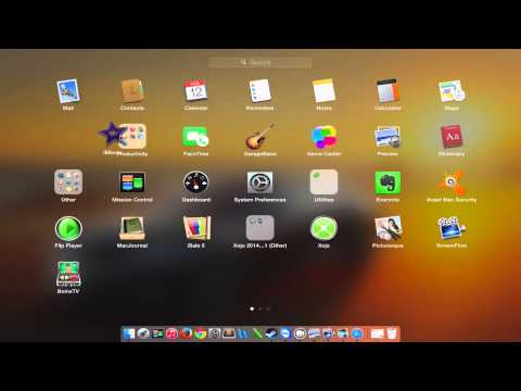 how to organize launchpad