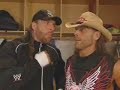 Triple H asks Shawn to be his partner.