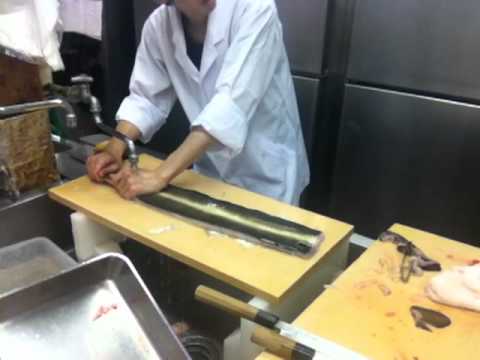 how to skin a eel