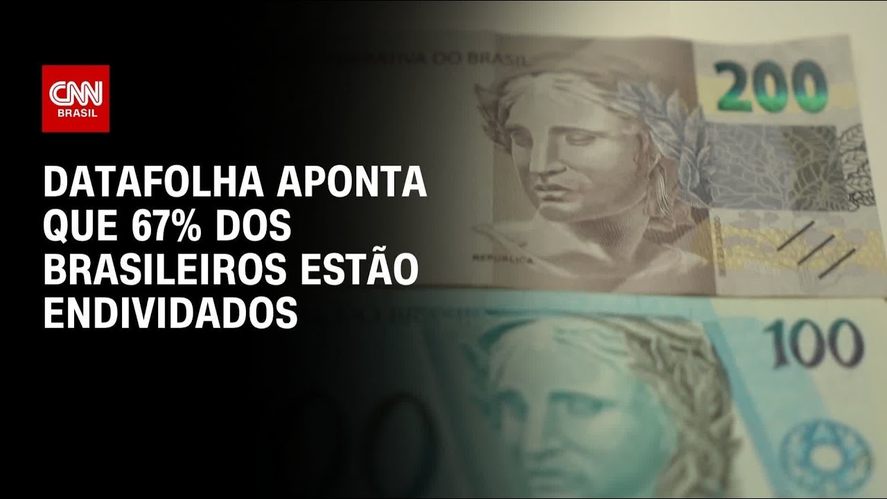 Datafolha: 2 em cada 3 brasileiros afirmam ter dívidas financeiras | AGORA CNN