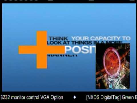 Signage demo L2_Information display system. Best of the week