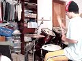 Space Travel Yellow Card Drum Cover by ME (OLD)