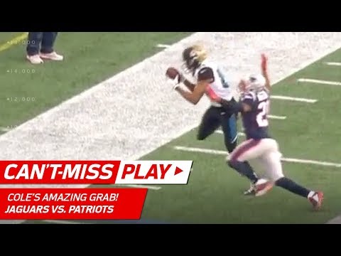 Video: Keelan Cole's Insane Toe Drag Swag vs. Pats! | Can't-Miss Play | AFC Championship HLs