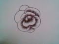 shading a flower with a PEN!! shading a flower with a PEN!!