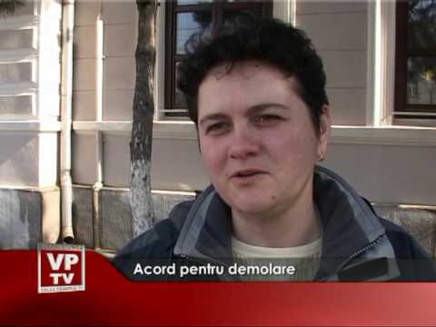 Acord pentru demolare