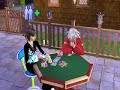 all downloads seen including inuyasha can be found at modthesims2.com!
my new inuyasha and eevee (fanfic oc) sims playing poker on their new card table.
eevee won more money then inu. lol
i don't know why my videos are upside-down.
-eevee

disclaimer: this inuyasha sim is mine. the actual character belongs to rumiko takahashi and all of her awesomeness.
sims 2, pets, & nightlife belong to ea games.