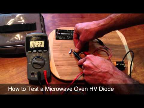 how to test a microwave hv diode