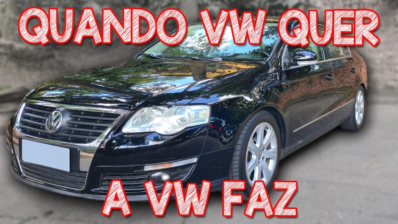 QUANDO VW QUER, VW FAZ OBRA DE AR! Avaliação Passat 2008 ESPETACULAR!