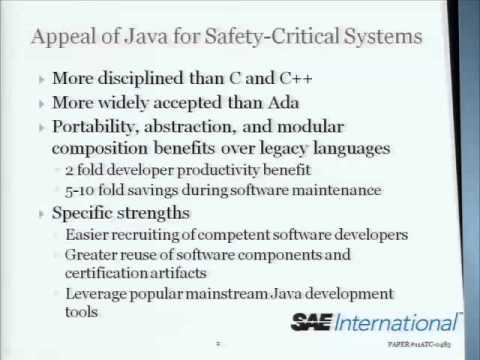 Safety Critical Uses of Java
