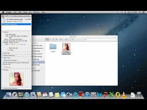 how to set quicktime as default player on a mac