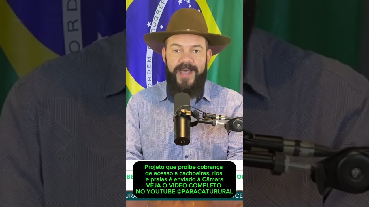 Projeto que proíbe cobrança de acesso a cachoeiras, rios e praias é enviado à Câmara