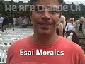 Esai Morales supports the 9-11 Truth Movement Esai Morales supports the 9-11 Truth Movement
