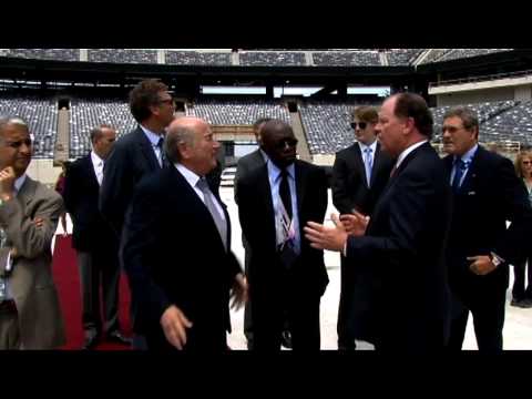 FIFA Executives Visit the New Meadowlands