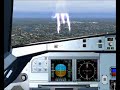 FSX A318 Landing at Paris Orly
