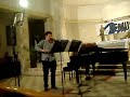 Visar Kuçi(violin) plays Cadenza by M.Mengjiqi
