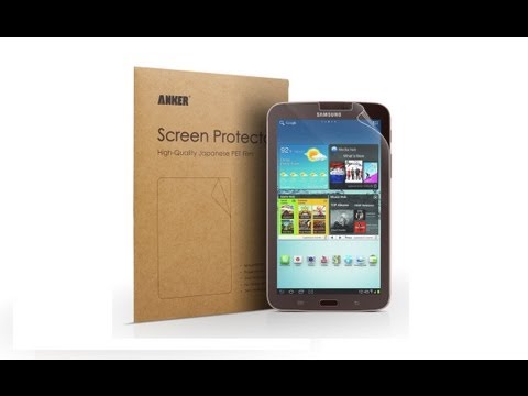 Anker Screen Protectors in Matte and Ultra-Clear for Samsung Galaxy Tab 3 7-inch