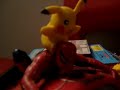 Poke-buds:Pikachu riding Spider-man