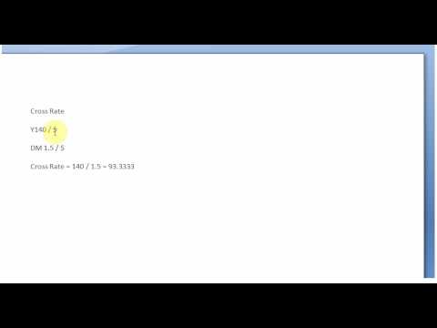 how to calculate exchange rate