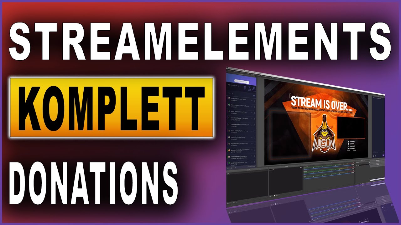 StreamElements Komplettkurs 2021: #02 Donations einrichten