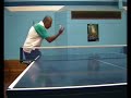 Table tennis serves - advanced techniques