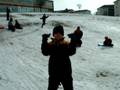 me and garret snowboarding in germany