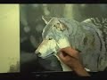 Wolf Speed Painting \"The Sentry\" By Warrick Holfeld