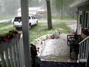 Tawas Lake, E. Tawas, MI Hailstorm