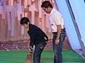 Sachin gives Darsheel cricketing tips