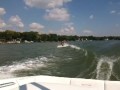 My first time up on a wakeboard!! weeeeeeeeeeeee
