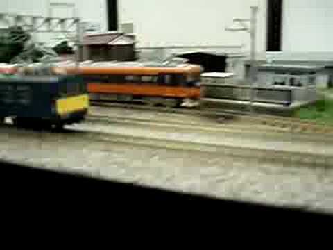 鉄道模型ショウ2008　ＧＭブースでの走行シーン