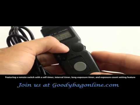 how to use self timer on a canon dslr