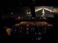 Boeing 737 Night Landings & Takeoff Vienna in Fog