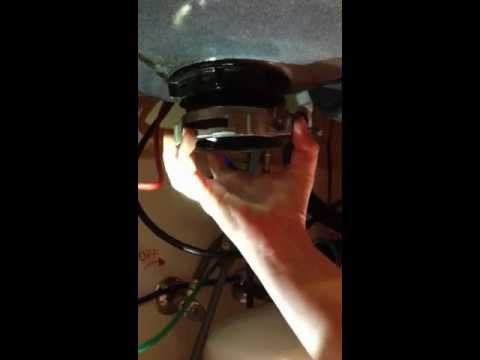 how to install ez lock sink strainer