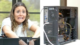 Girl's First Time Building a PC