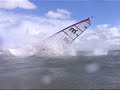 slow motion windsurf loop