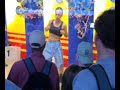 performance by four melbourne artists, neil thomas, andrew morrish, nick papas and david wells. they have taken up residence in the myers windows and will be eating, sleeping, washing and playing under the non-stop glare of 24hr public scrutiny until the end of the commonwealth games.