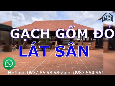 Gạch gốm đỏ lát sân giá rẻ|Gạch gốm đỏ lát nền giá rẻ tphcm.