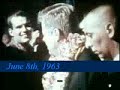 John F. Kennedy in Los Angeles and Honolulu June 7th-8th-9th 1963