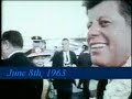 John F. Kennedy in Los Angeles and Honolulu June 7th-8th-9th 1963