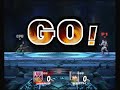 SSBB - Captain Falcon (Me) Vs Marth (CPU)