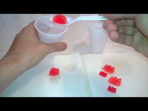 how to dissolve gummy bears