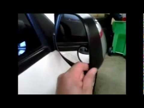 DIY How to fix rear view mirror shaky rattle noise 2006 Toyota Sequoia Tundra