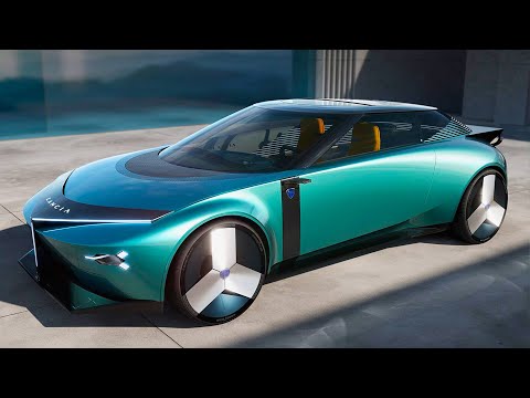 New Lancia Pu+Ra HPE Concept – Stunning new electric sports coupe