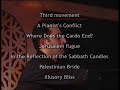YITZHAK YEDID : Solo Piano intro from 'Oud Bass Piano Trio'
