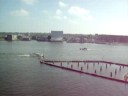 Jimi hendrix over het IJ Amsterdam